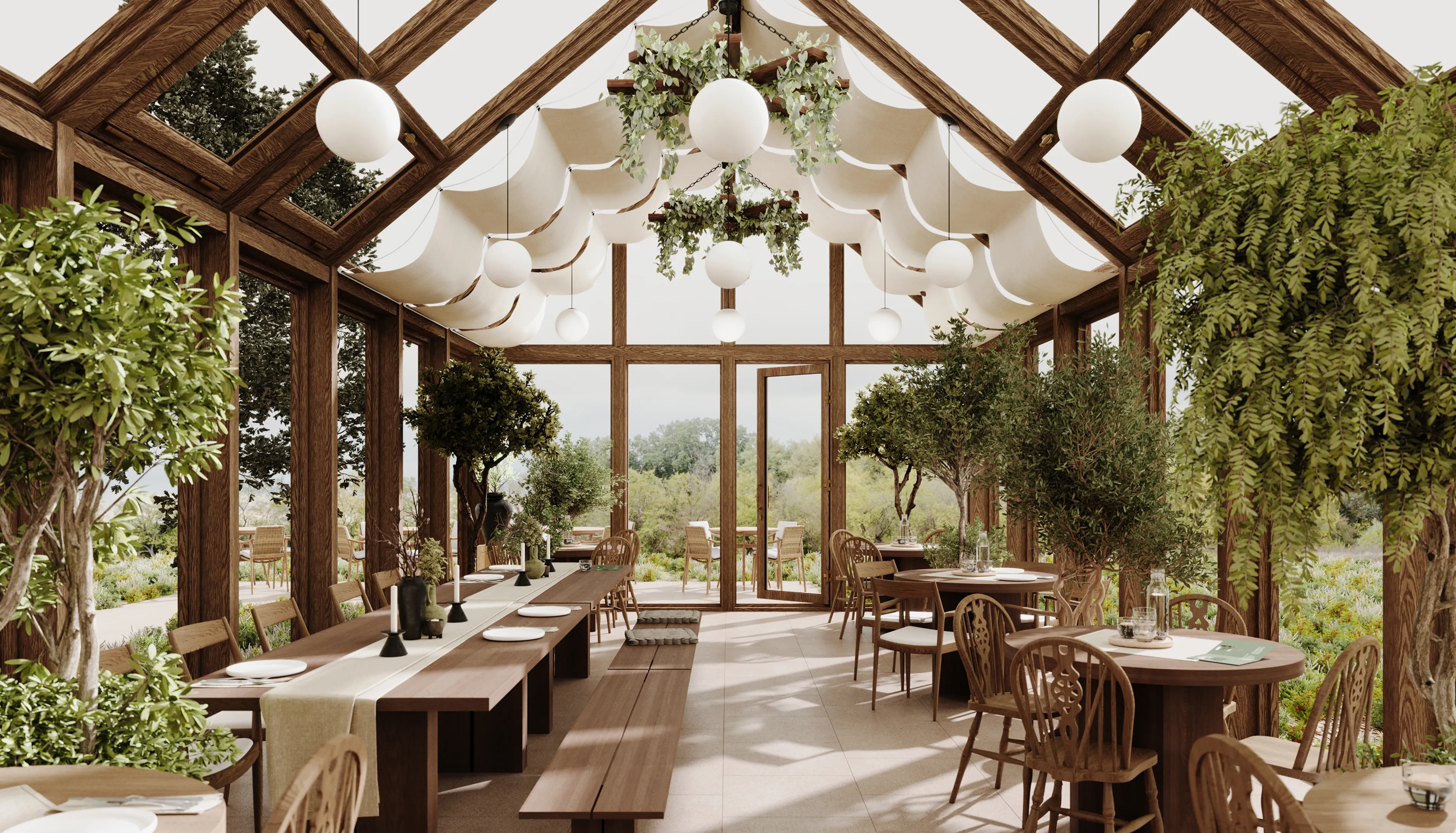 revitalisation Interior of Restaurant